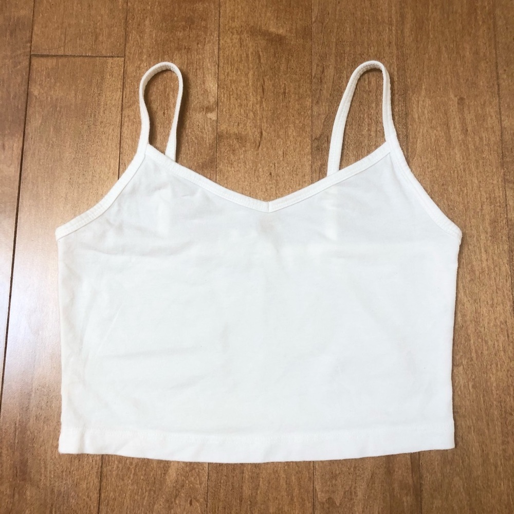 White Crop Top